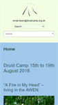 Mobile Screenshot of druidcamp.org.uk